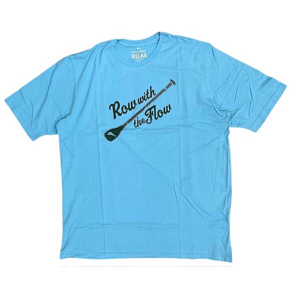 Tommy Bahama Other - Tommy Bahama Men's T-Shirt Row With The Flow Tee in Sky Blue